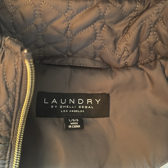 Laundry grey Quilted Women's L Jacket, NWT - Picture 2 of 5